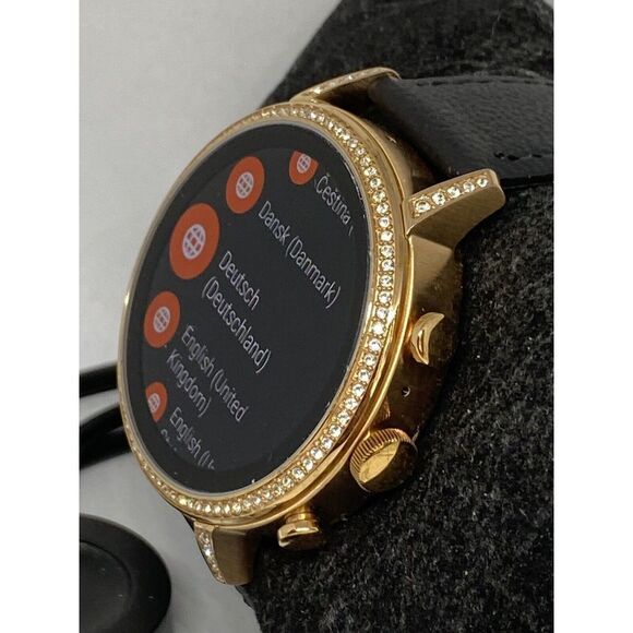 Fossil Gen 4 Authentic Digital Dial Smart Watch Custom Band FTW6015 LT312 - Picture 4 of 12